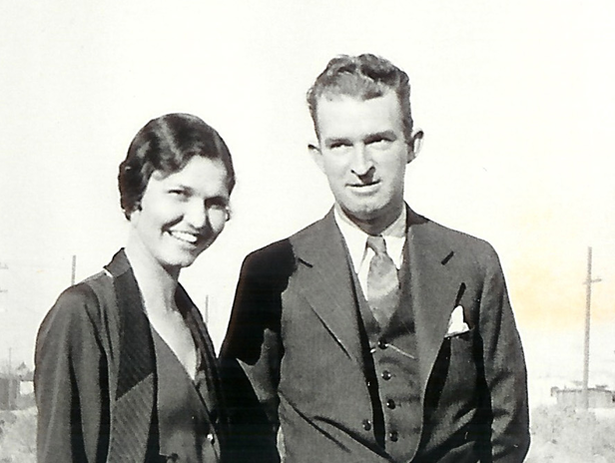 maternal grandparents Hazel Goddard & Judge Charles Windberg Jr